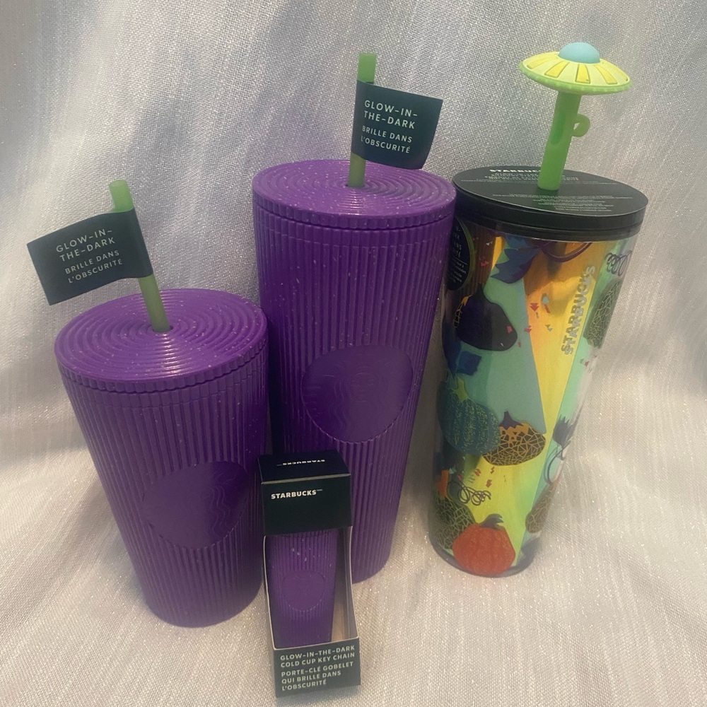 💥💥STARBUCKS FALL 2024 GLOW IN THE DARK BUNDLE💥💥